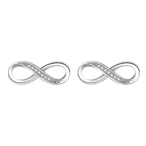 C126 - Top trendige dezente Infinity Ohrstecker C126 - Top trendige dezente Infinity Ohrstecker