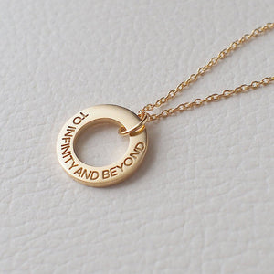 C023 - Ring-Halsketten in 925er Silber-personalisierbar C023 - Ring-Halsketten in 925er Silber-personalisierbar