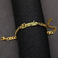 C121 - Fashion- Namensarmband verstellbar