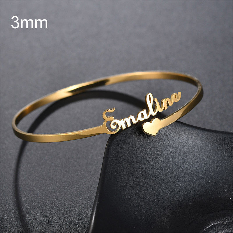 C144 Fashion-Armband in 3 Varianten und 3 Farben- mit deinem Wunschdesign!