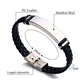 C011 Unisex Personalisiertes Edelstahl Armband
