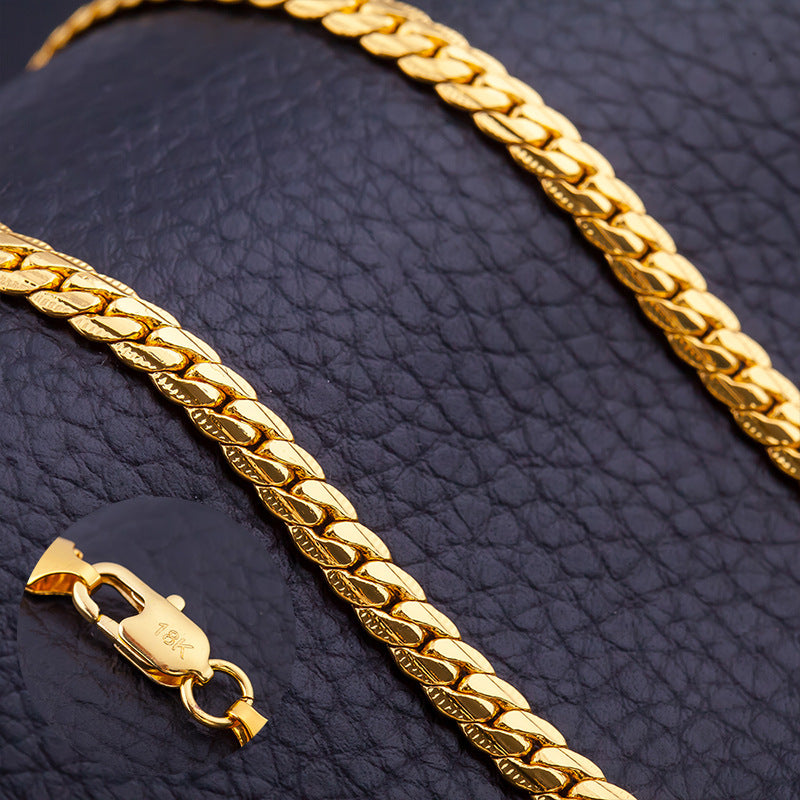 C078 - 18K Gold-Halskette