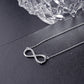 C039 - Cadena de plata con colgante de infinito