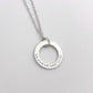 C023 - Ring-Halsketten in 925er Silber-personalisierbar