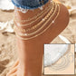 C160   modische Fusskettchen- 5 verschiedene im Set - Fashion Spring -Summer