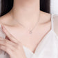 C119 - Collar de Corazón de Plata S925 de Alta Calidad y a la Moda