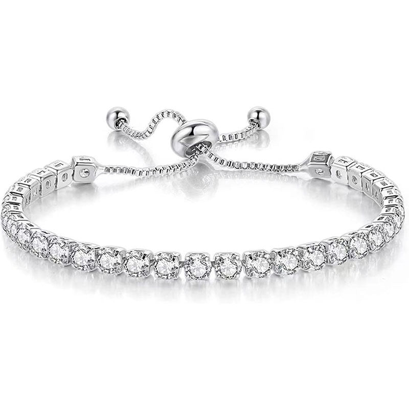 C087 - Damen Armband mit weißem Zirkon