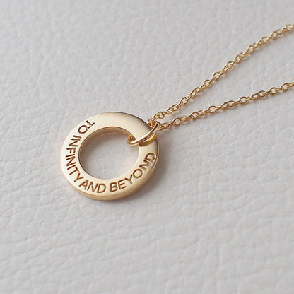 C023 - Ring-Halsketten in 925er Silber-personalisierbar