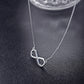 C039 - Cadena de plata con colgante de infinito